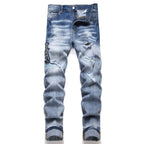 Amiri Jeans Ripped Stretch Jeans