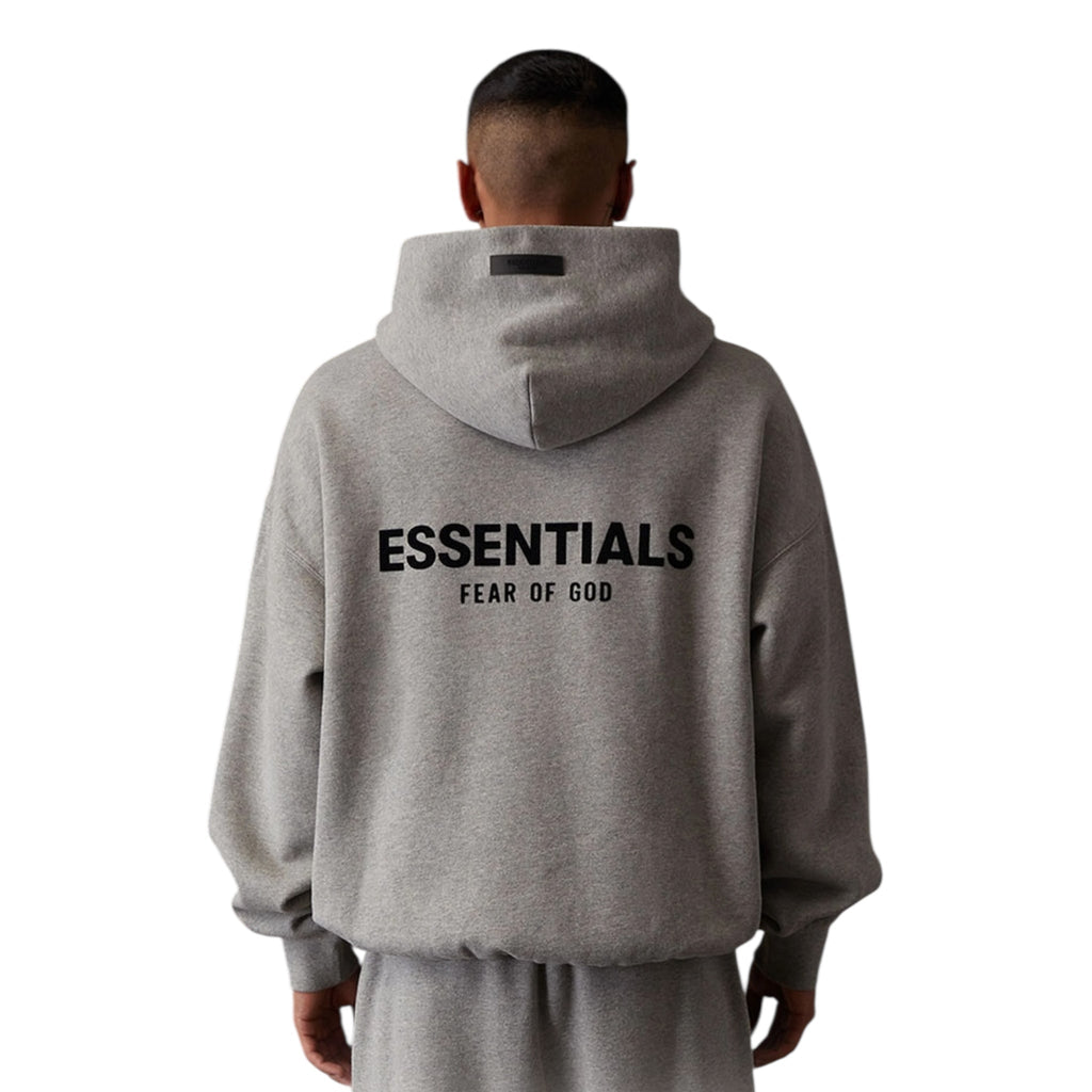 Fear of God Essentials Hoodie 'Dark Oatmeal'