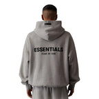 Fear of God Essentials Hoodie 'Dark Oatmeal'