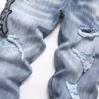 Amiri Jeans Ripped Stretch Jeans