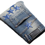 Amiri Jeans Stars Ripped Jeans