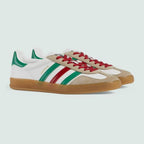 Adidas x Gucci Gazelle ‘White Green Red’